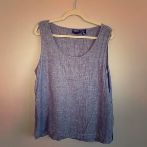 Linen tank top